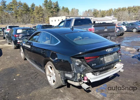 2018 Audi A5 2.0T Premium from USA, damaged, VIN WAUFNCF58JA049620